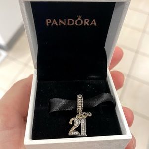 Pandora “21” charm